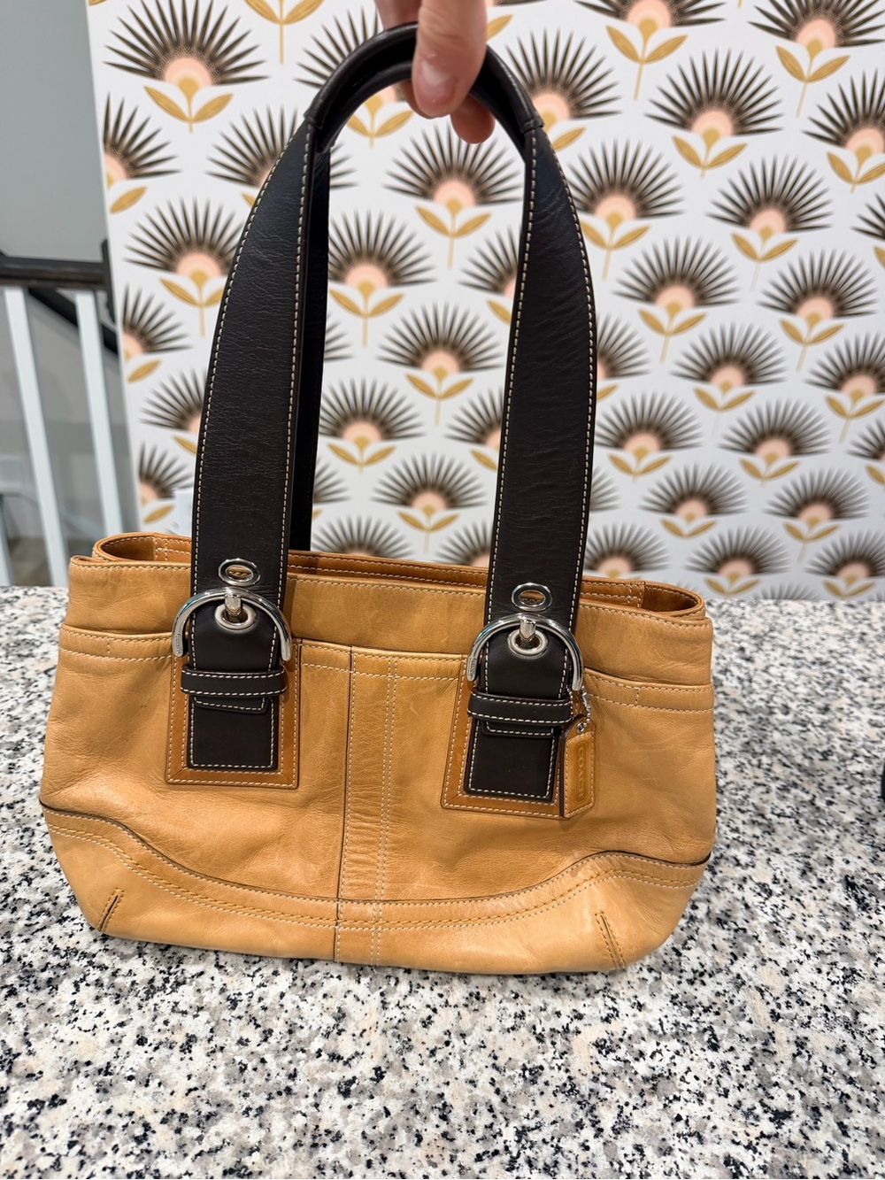 Coach Y2K Peanut Butter SoHo Tote